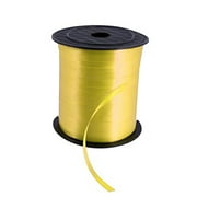 250 Yards Plastic Balloon Curling Ribbon Spool Colorful Strap DIY Wedding Decorative String Party Accesory yellow